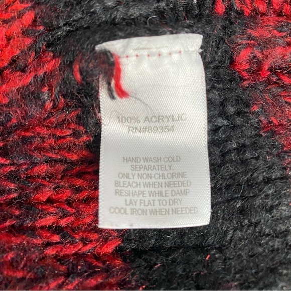 KRISTIN NICOLE Plus size 3X Pull on V neck loose knit long sleeve sweater pocket - Picture 8 of 8